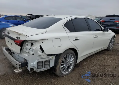 2019 Infiniti Q50 Luxe from USA, damaged, VIN JN1EV7AP0KM516921